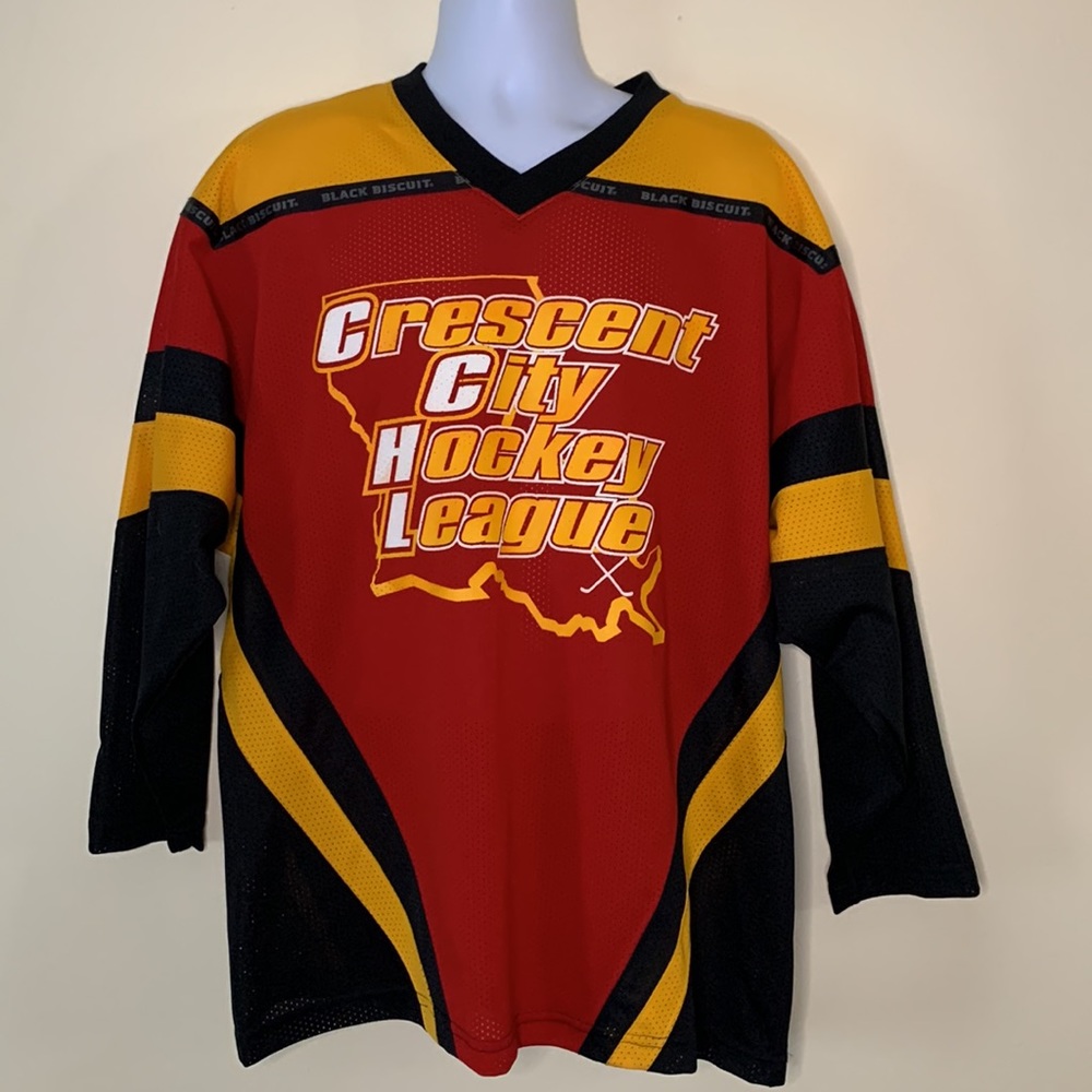 Vintage New Orleans Crescent City Hockey Jersey